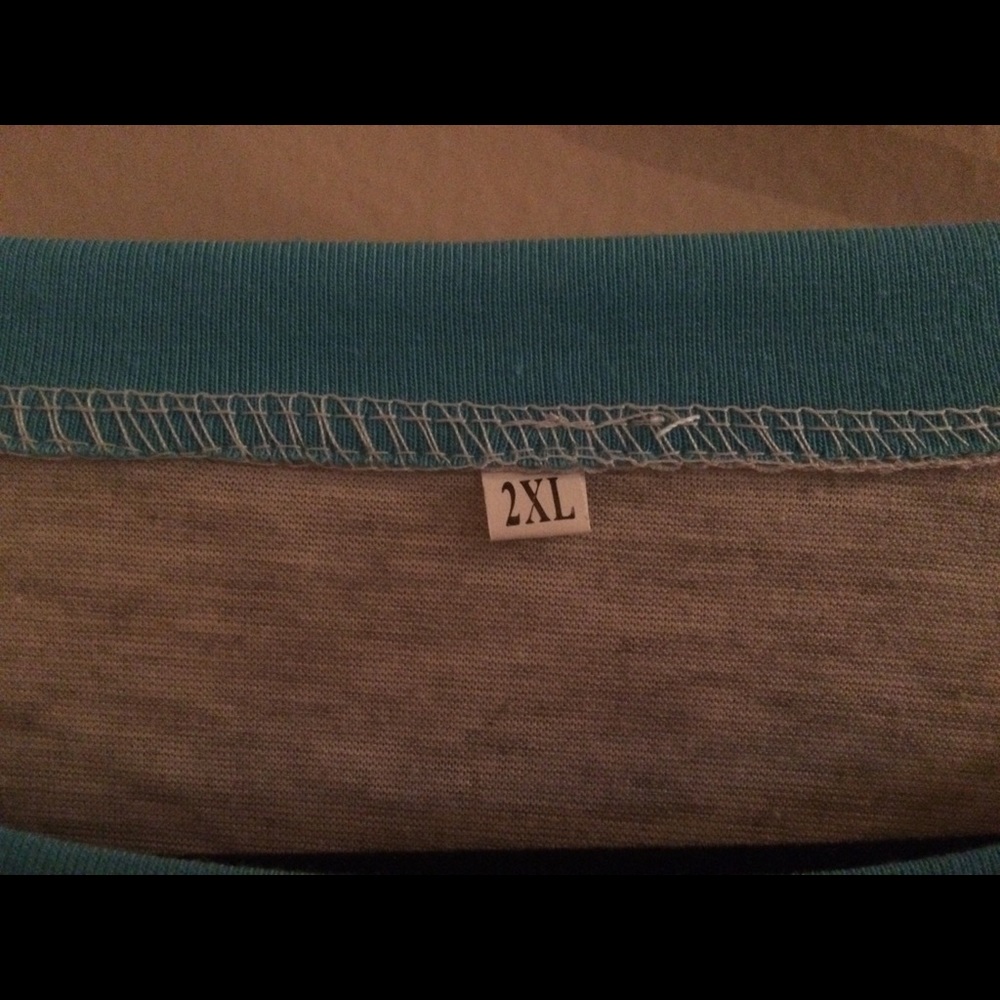 NWOT Color Block Top - Picture 2 of 2
